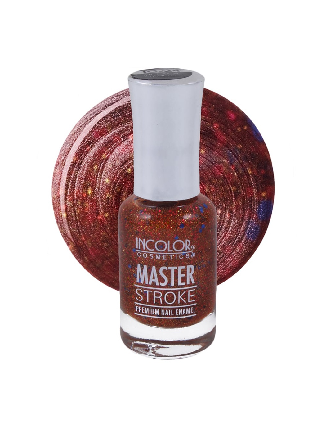 

INCOLOR Master Stroke Premium Vegan Nail Enamel - 24, Red