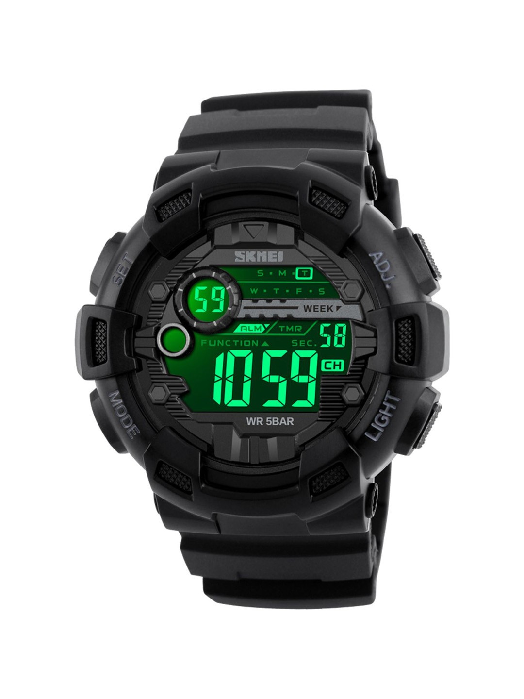 

Skmei Men Black Digital Watch 1243