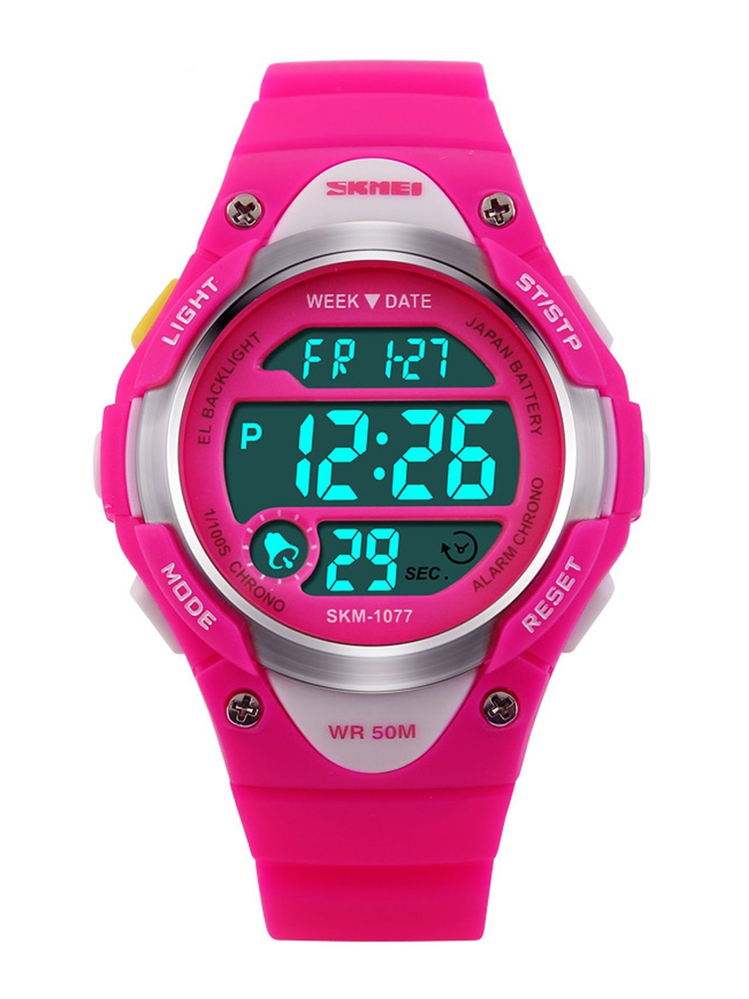 

Skmei Men Grey Digital Watch 1077