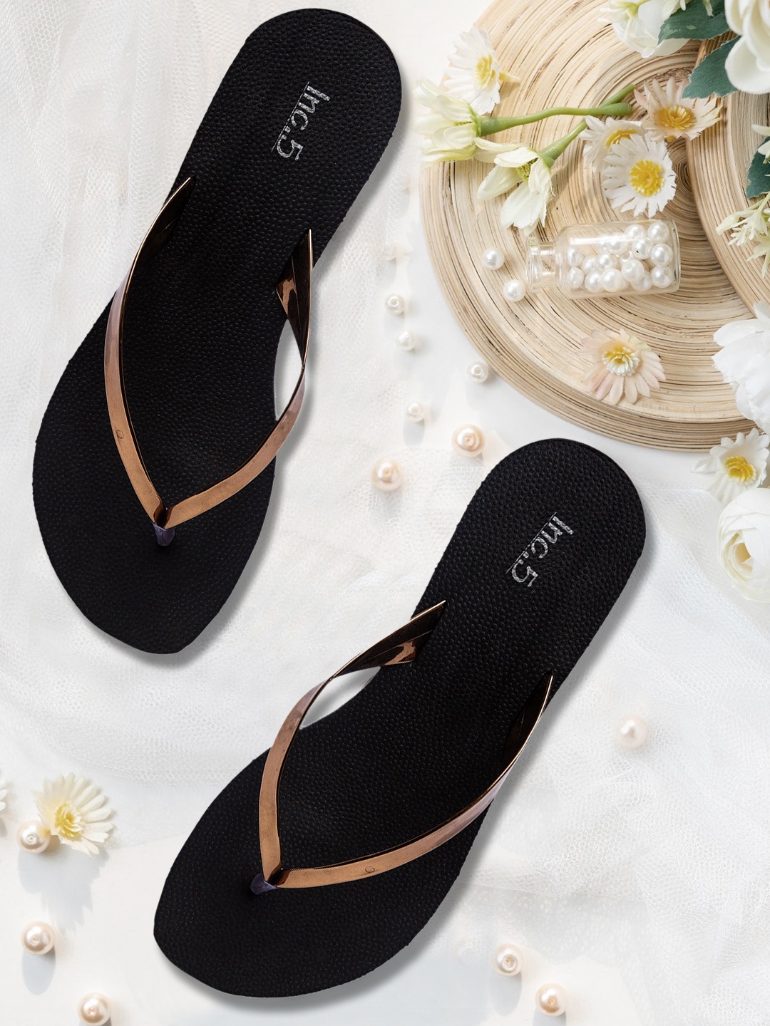 

Inc 5 Women Copper-Toned Solid Wedges