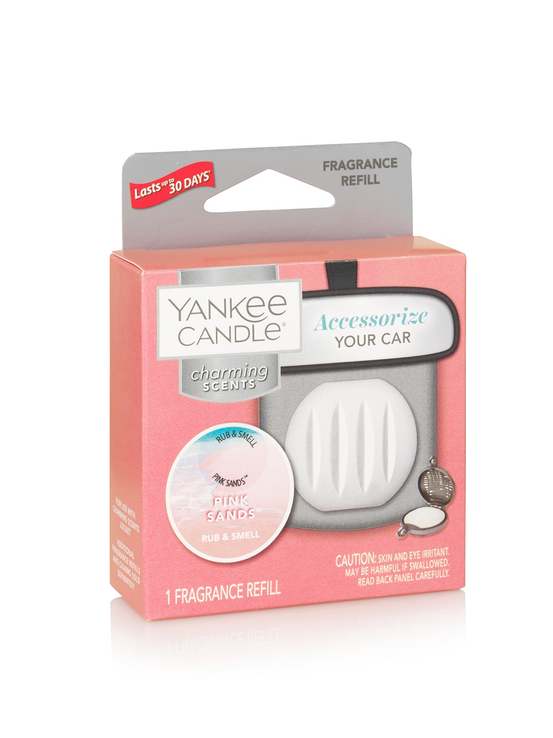 

YANKEE CANDLE Charming Scents Fragrance Pink Sands Car Air Freshener Refill 31.75 g