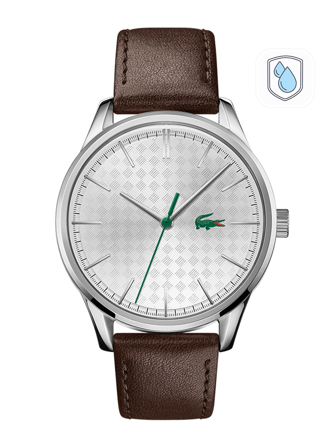 

Lacoste Women Silver-Toned & Brown Analogue Watch