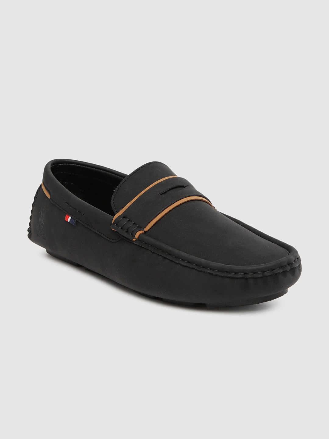 

U.S. Polo Assn. Men Black MIRANO 2.0 Driving Shoes