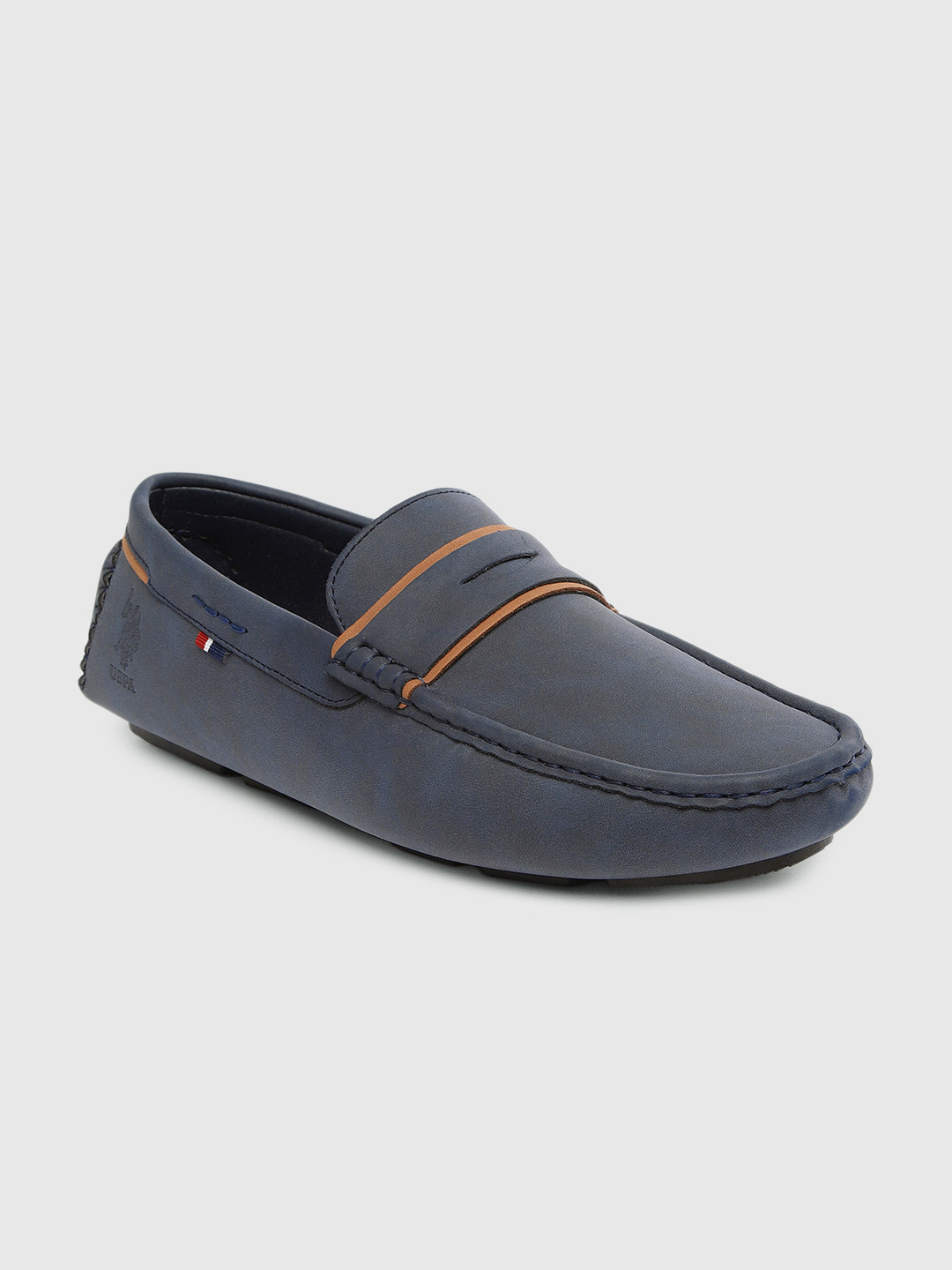 

U.S. Polo Assn. Men Navy Blue MIRANO 2.0 Driving Shoes