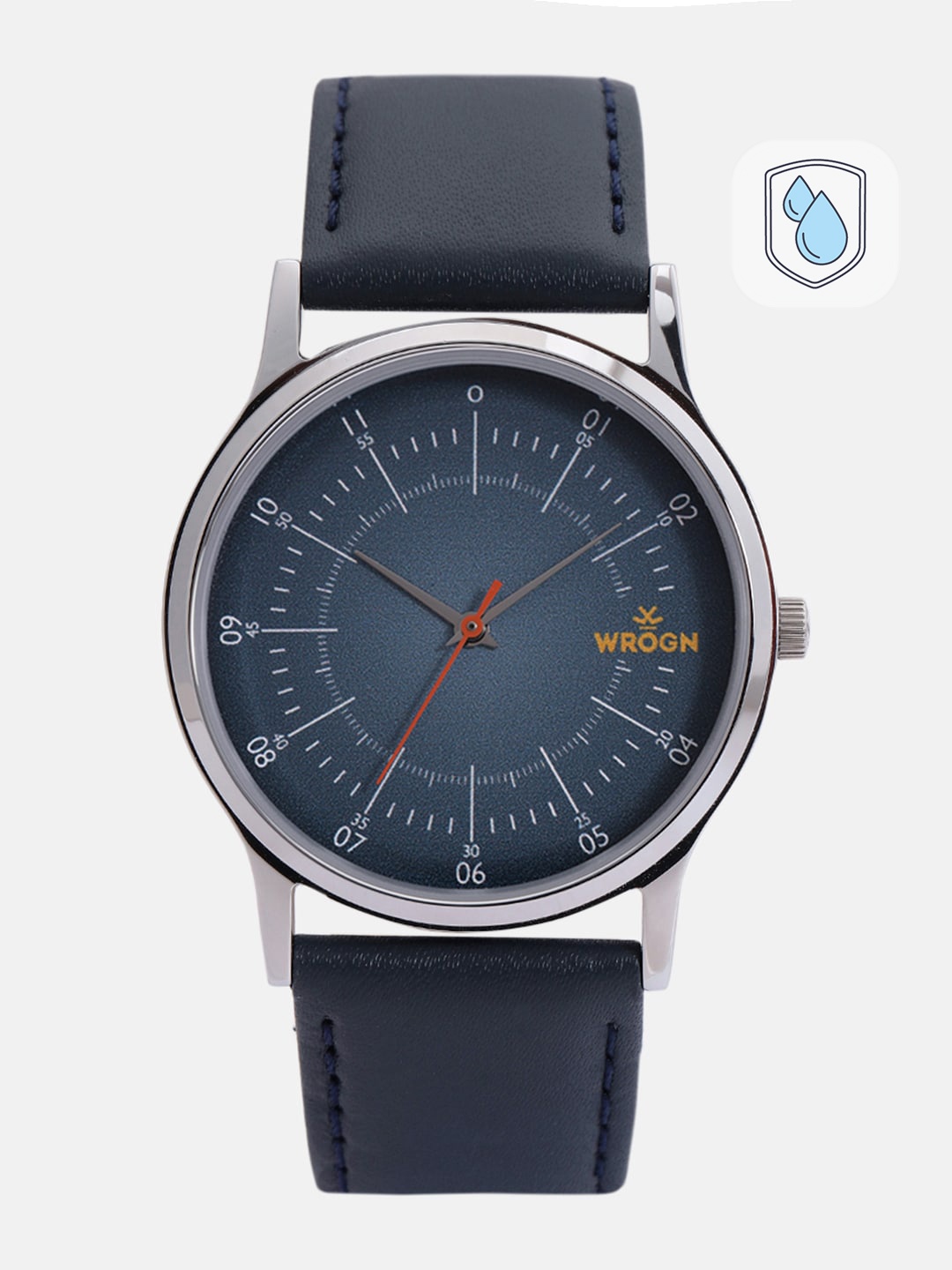 

WROGN Men Navy Blue Analogue Watch WRG00042D