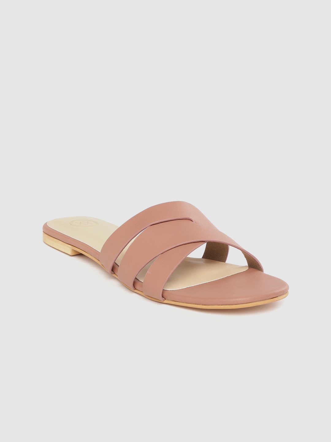 

20Dresses Women Dusty Pink Solid Open Toe Flats
