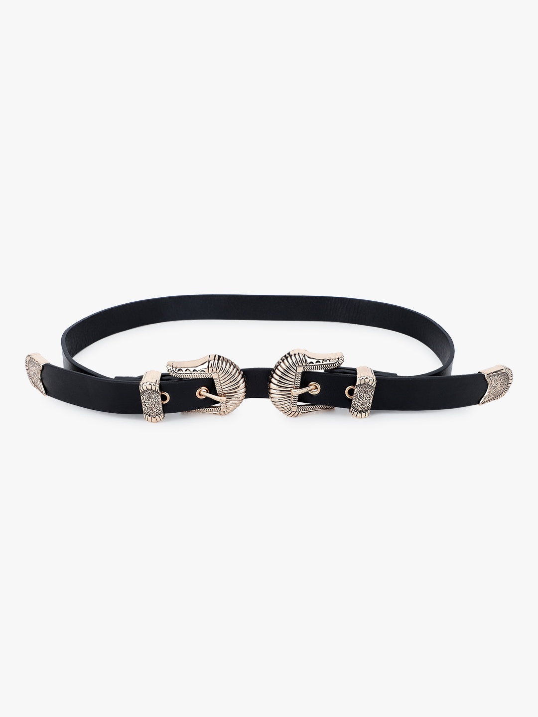 

Mali Fionna Women Black Solid Belt