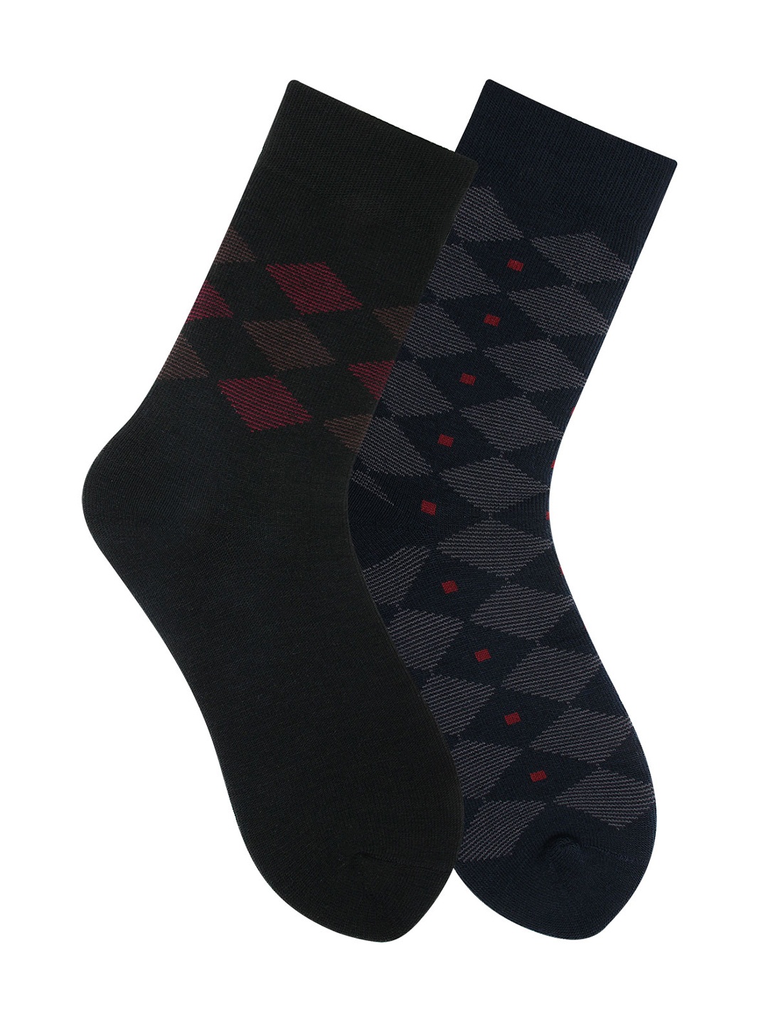 

Bonjour Pack Of 2 Men Multi Premium Woolen Socks
