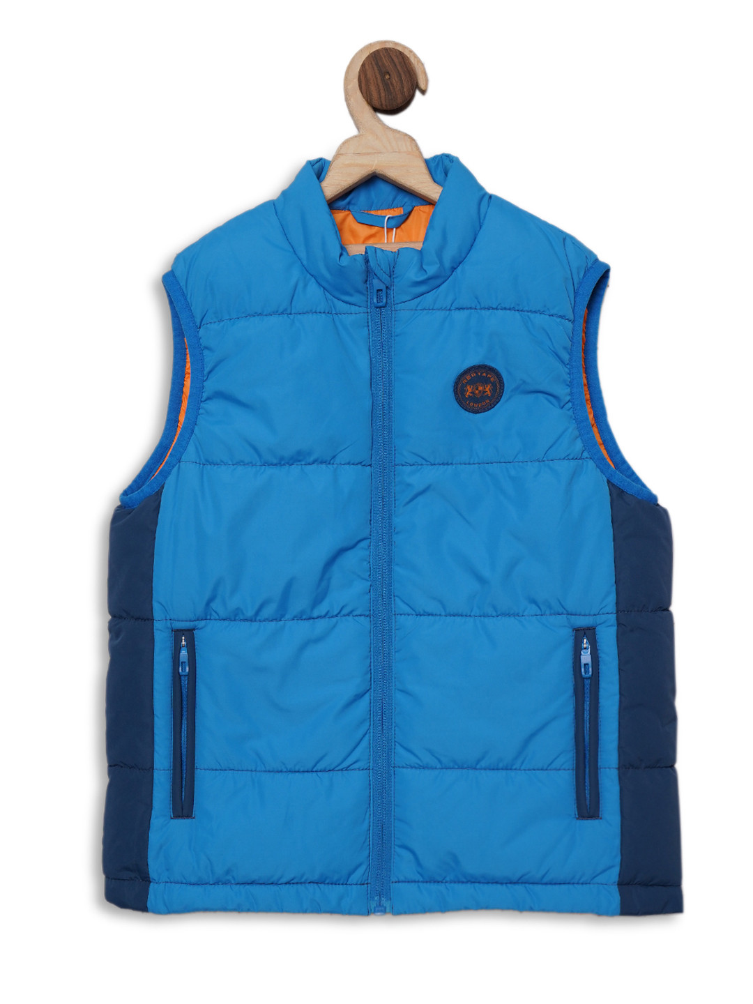 

Red Tape Boys Blue Colourblocked Padded Jacket