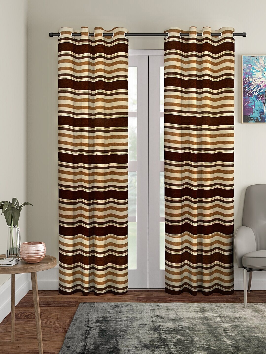 

Cortina Brown Set of 2 Out Door Curtains