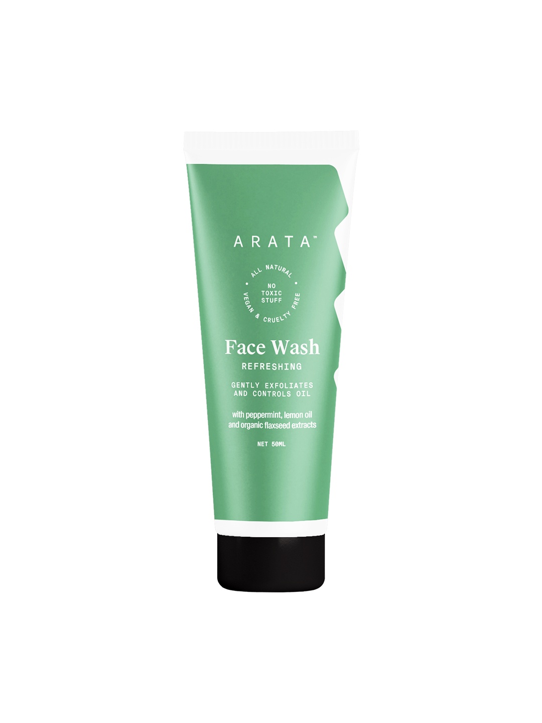 

ARATA Face Wash (50ml), White
