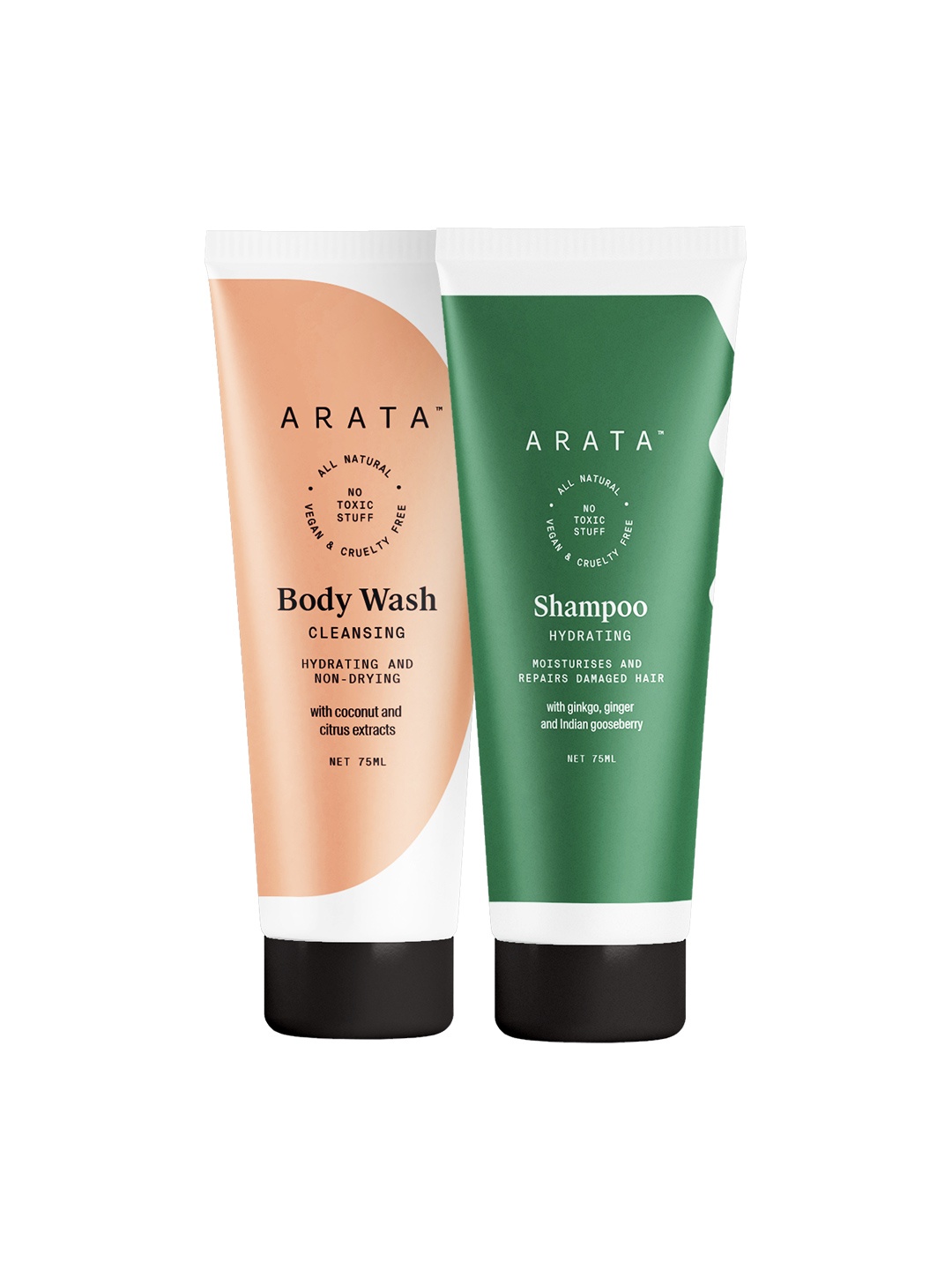 

ARATA Shower Hydration Combo 150 ml, Peach