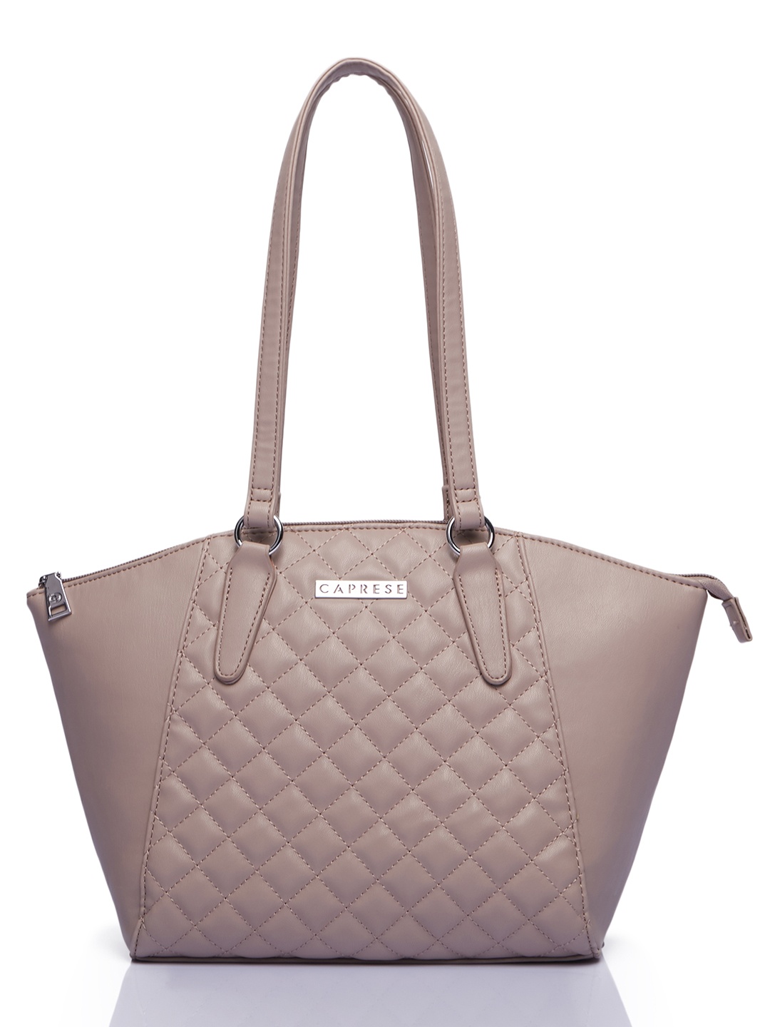 

Caprese Women Beige Quilted TIL Shoulder Bag