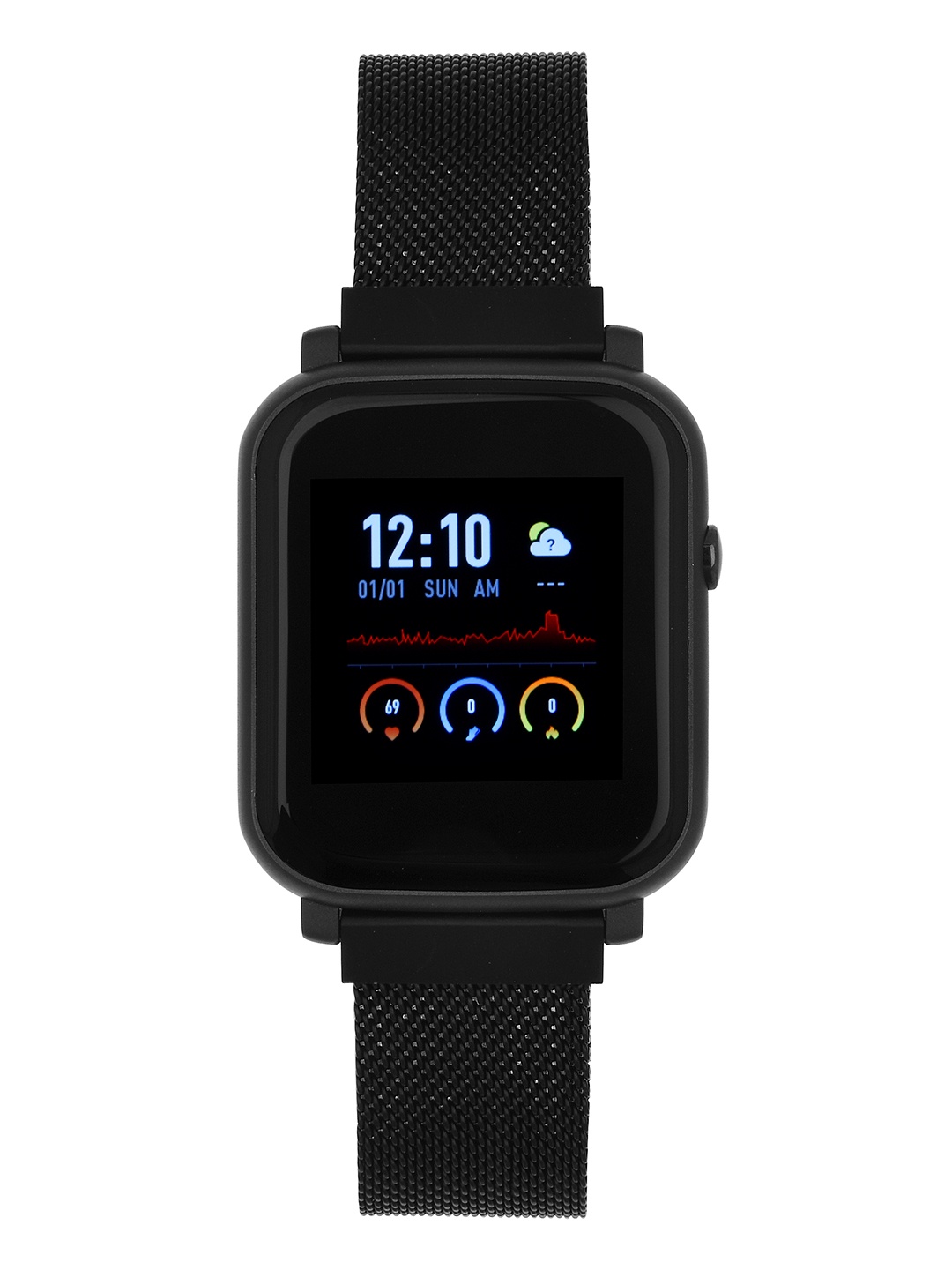 

French Connection Unisex Black Digital Watch F1-A