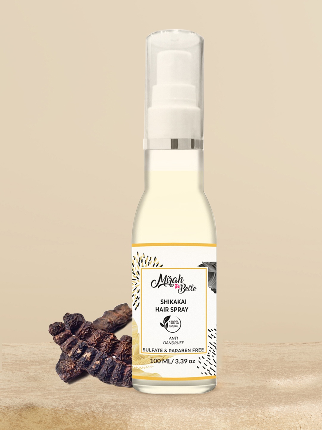 

Mirah Belle Unisex Anti Dandruff Hair Spray 100 ml, Transparent