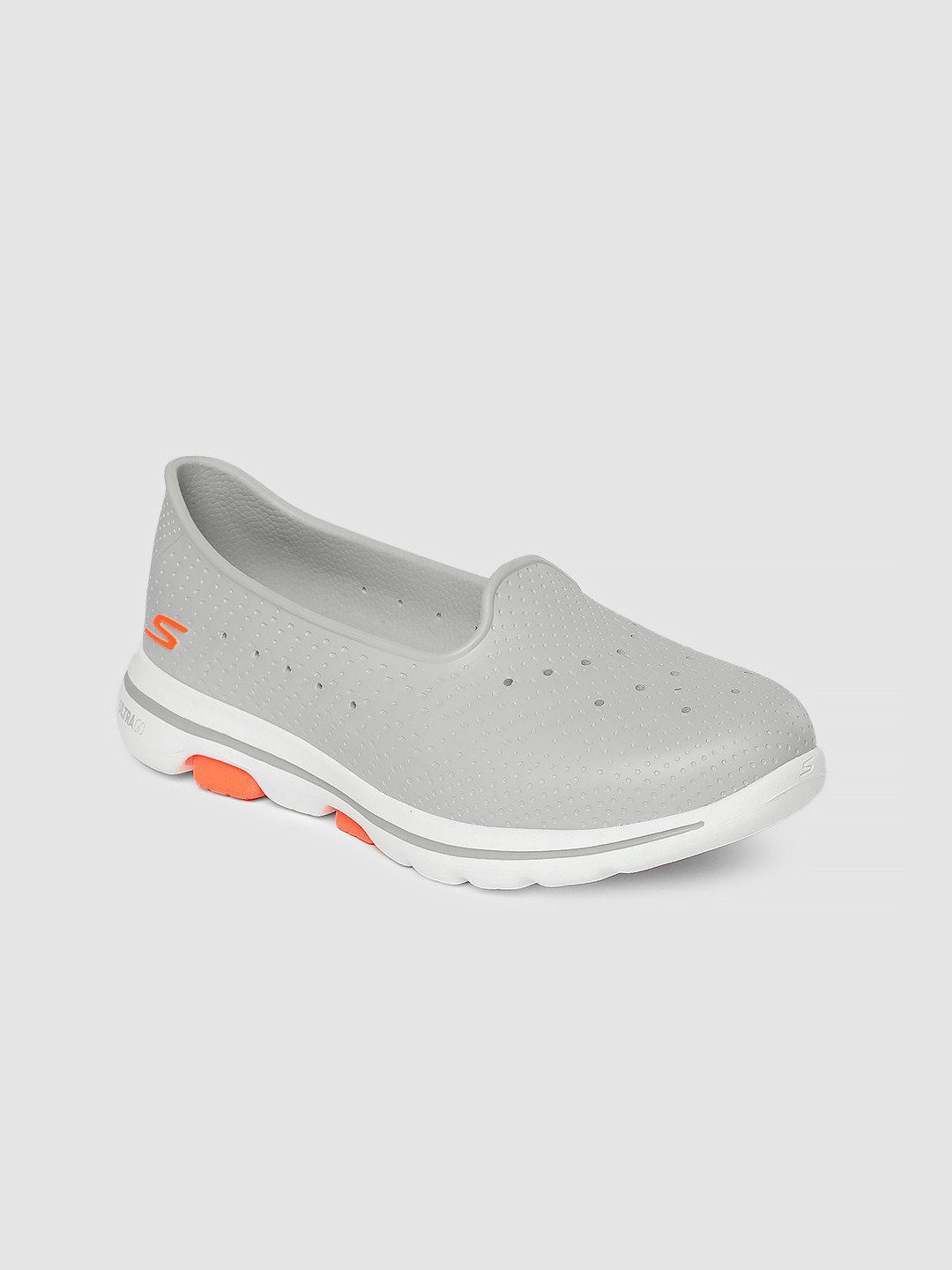

Skechers Women Grey GO WALK 5 - SUN KISSED Slip-On Sneakers