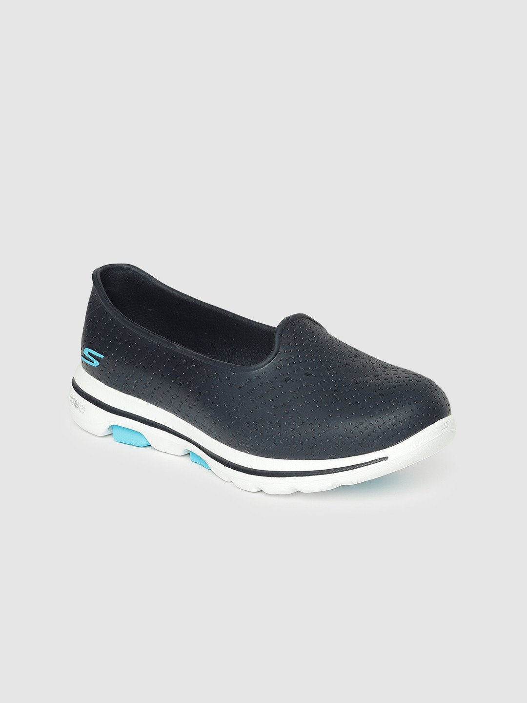 

Skechers Women Navy Blue GO WALK 5 - SUN KISSED Slip-On Sneakers
