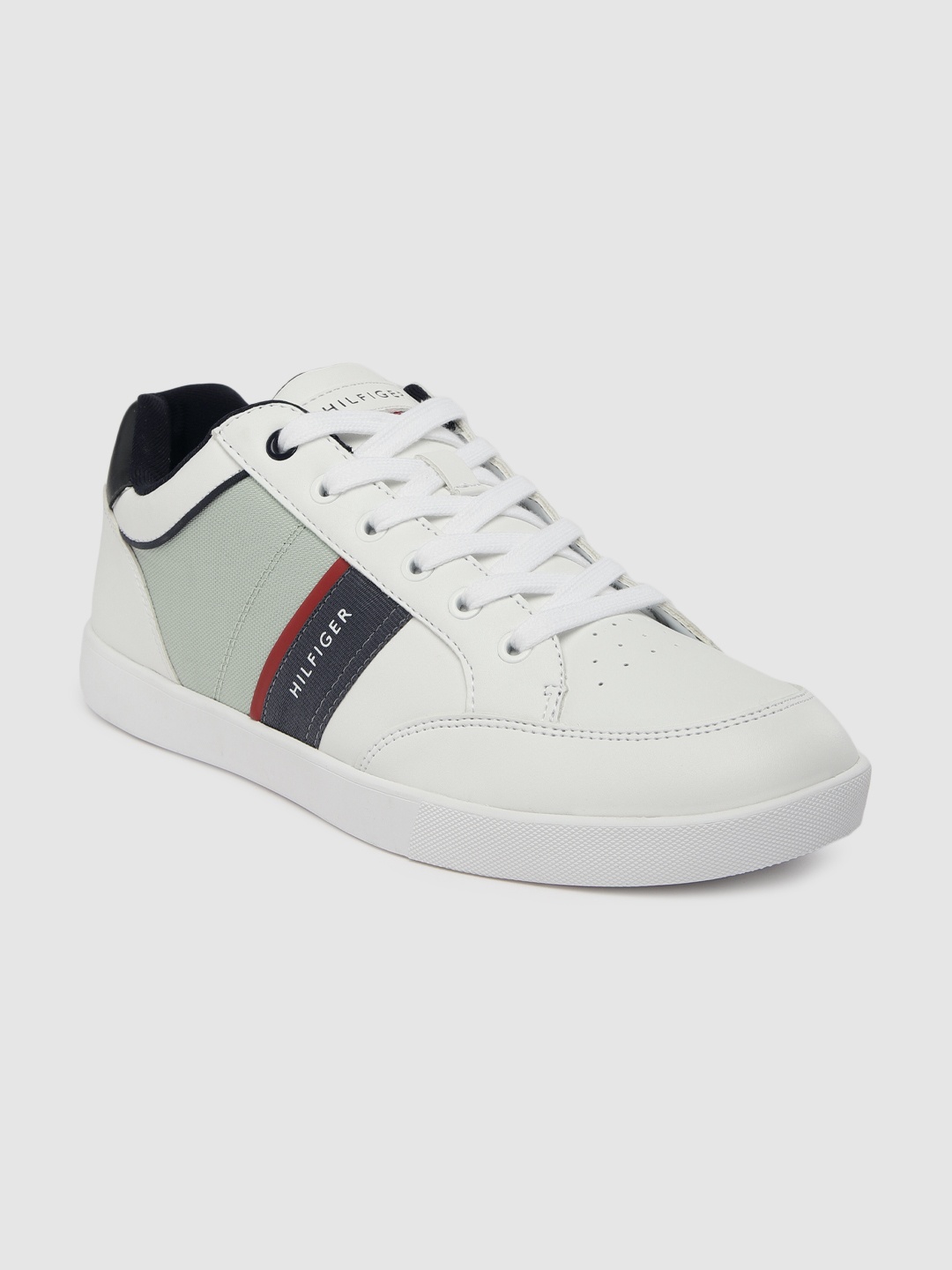 

Tommy Hilfiger Men White & Grey tmTODRICK Sneakers