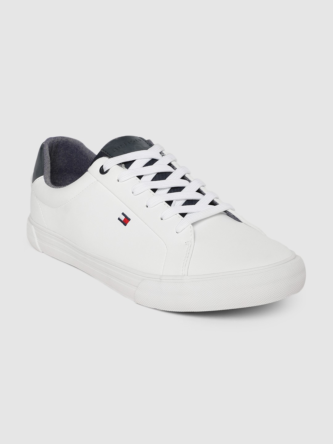 

Tommy Hilfiger Men White Solid tmREF Sneakers