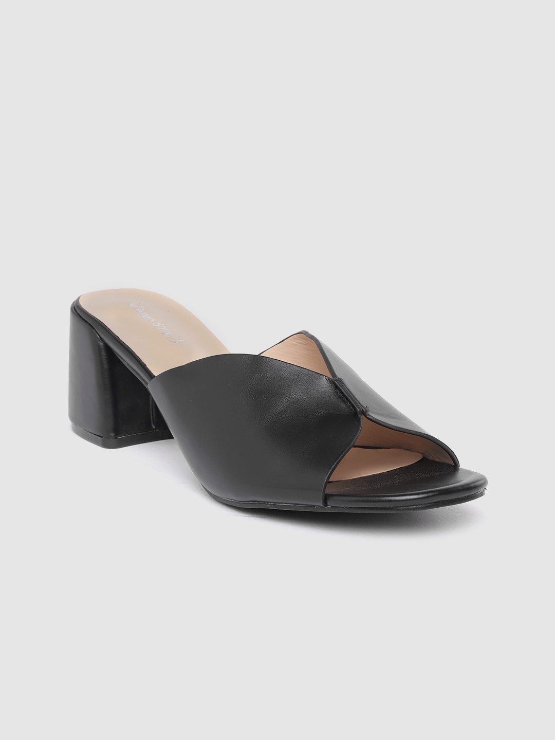 

Allen Solly Women Black Solid Block Heels