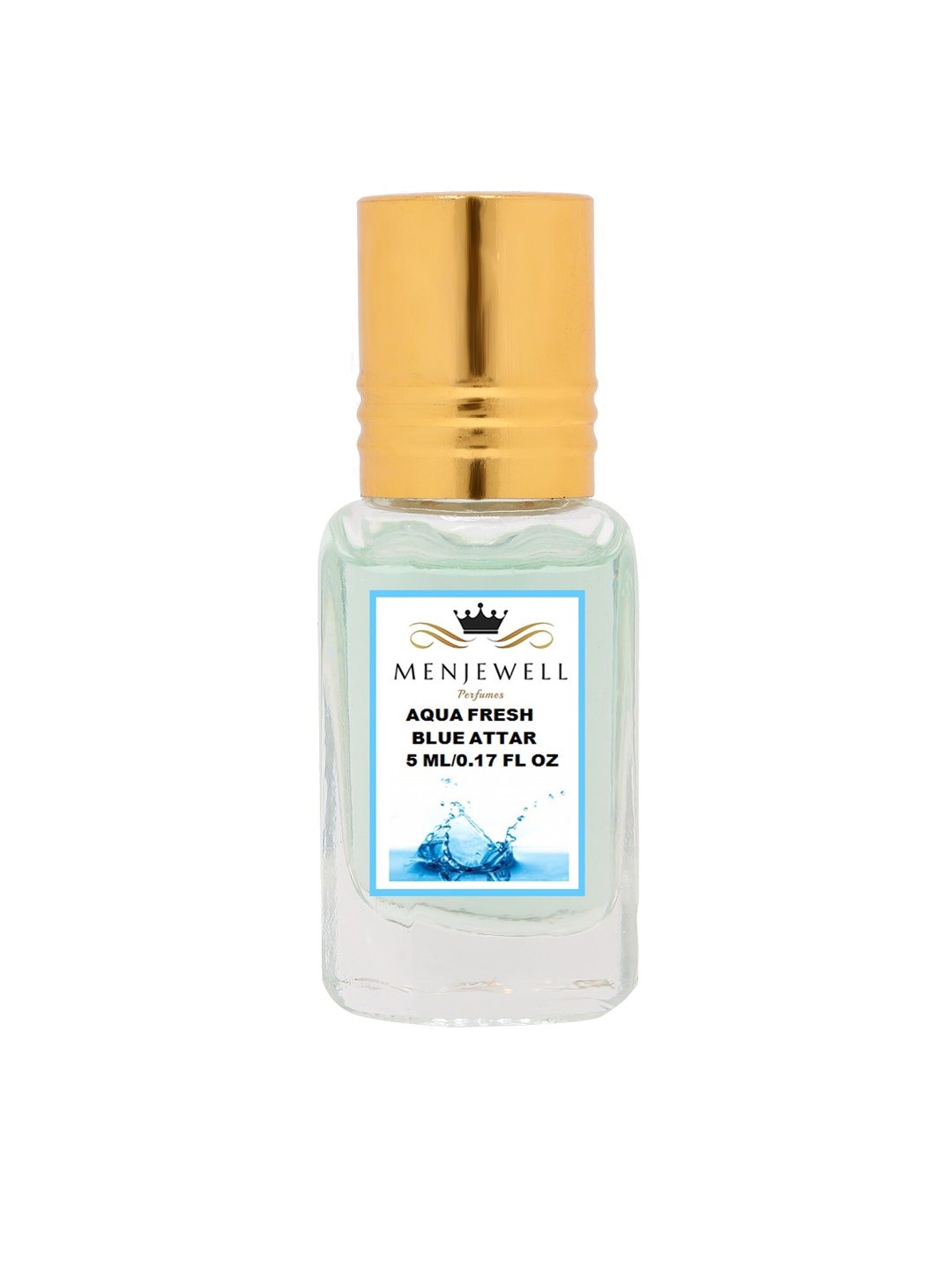 

Menjewell Aqua Fresh Attar Perfume 5ml, Transparent