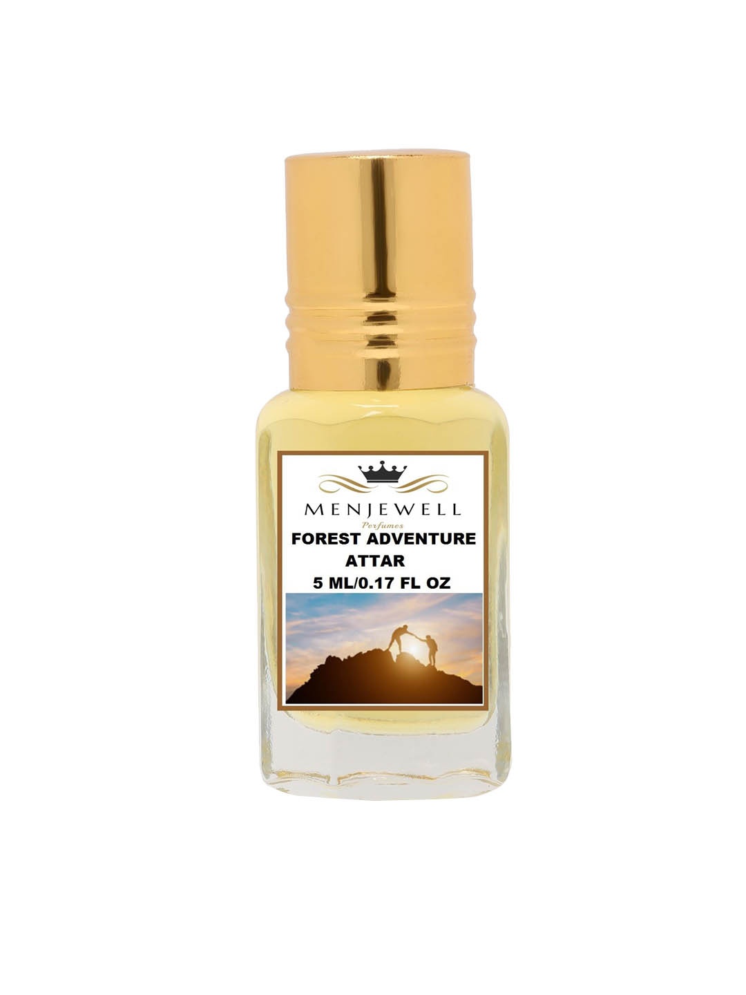 

Menjewell Forest Adventure Attar Perfume 5ml, Transparent