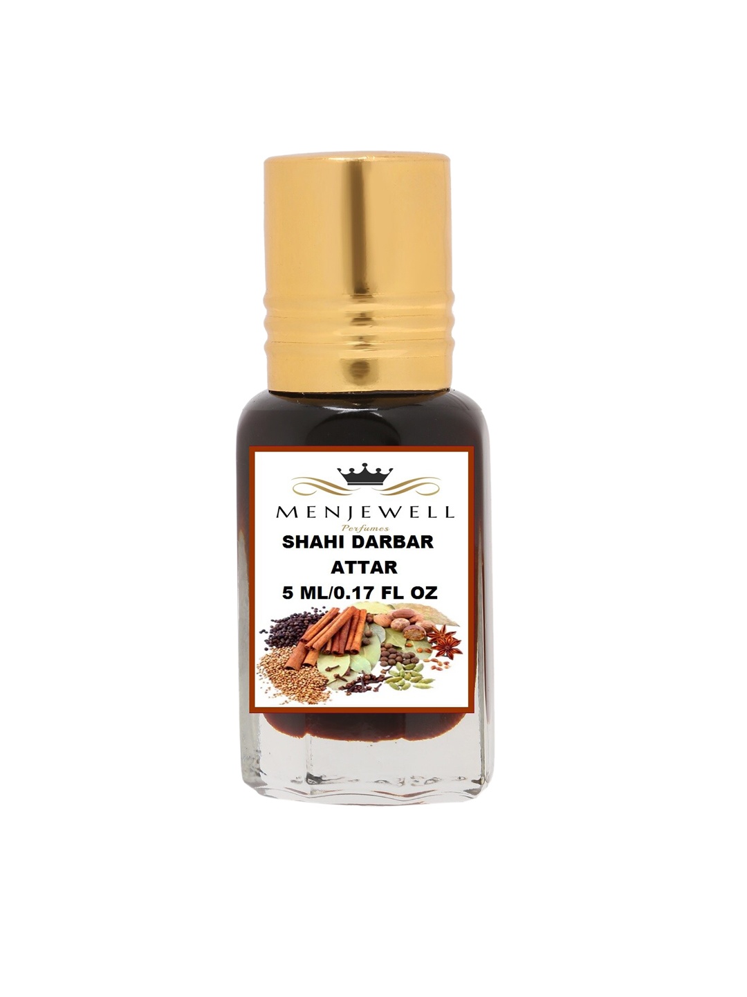 

Menjewell Shahi Darbar Attar Perfume 5ml, Transparent