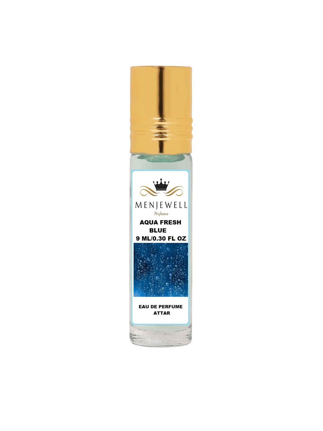 

Menjewell Aqua Fresh Attar Perfume 9ml, Transparent