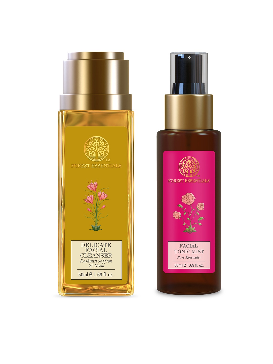 

Forest Essentials Ayurvedic Skincare for Normal to Oily Skin, Pink