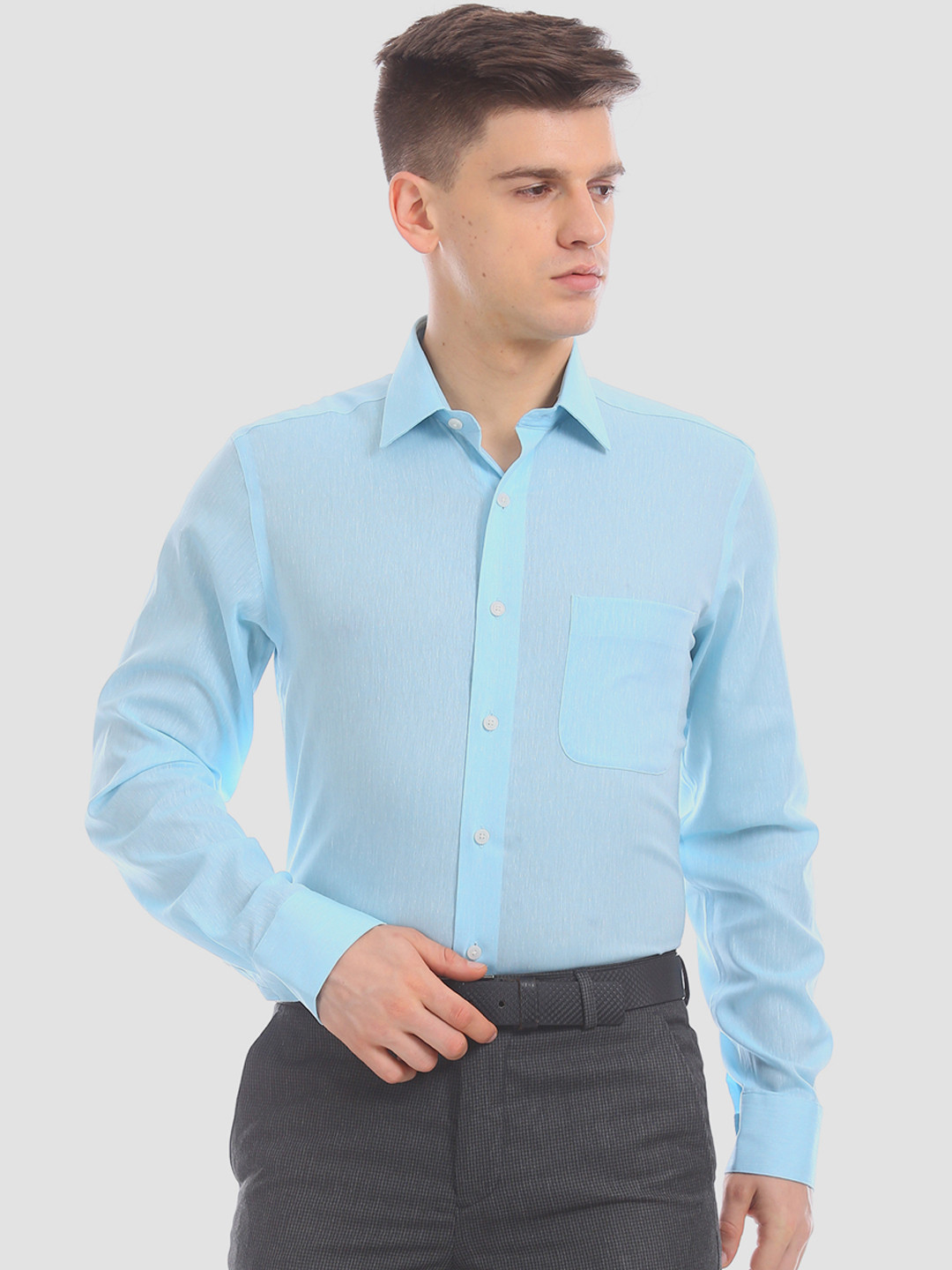 

Arrow Men Blue Formal Shirt