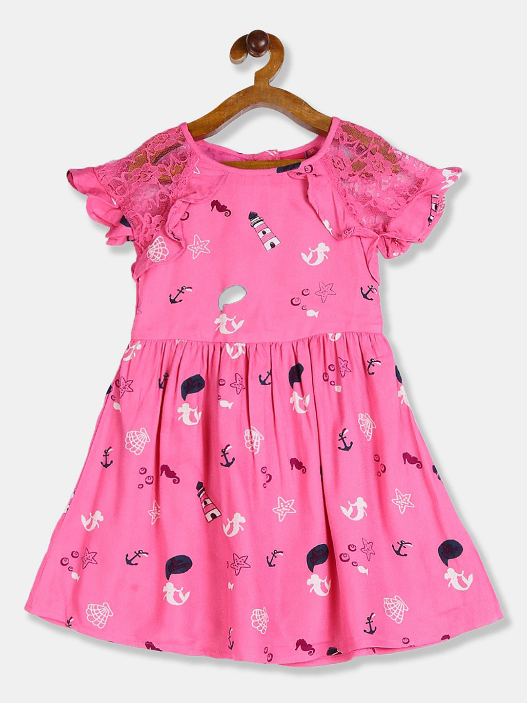 

Colt Girls Pink Printed Dress
