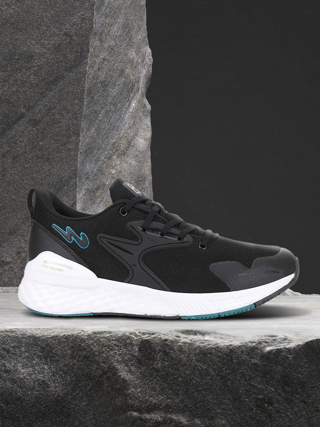 

Campus Men Black All Rounder Surface Running Shoes