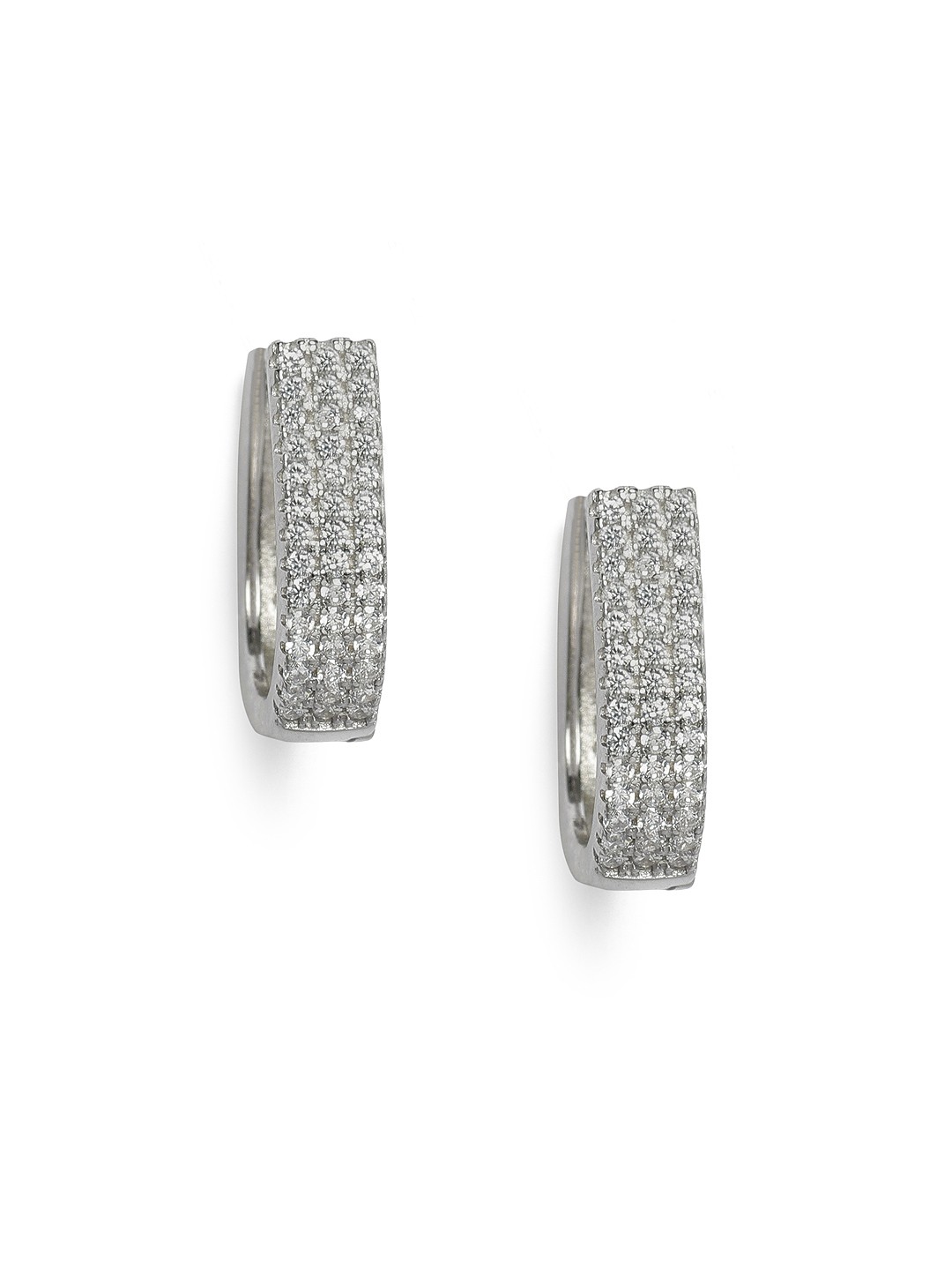 

GIVA Woman 925 Sterling Silver Zircon Circular Sparkling Stud
