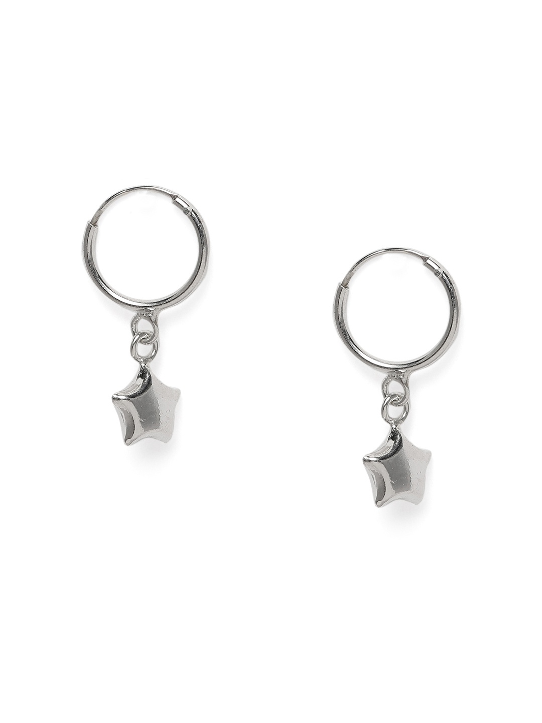 

GIVA 925 Silver Mini Star Hoop Earrings