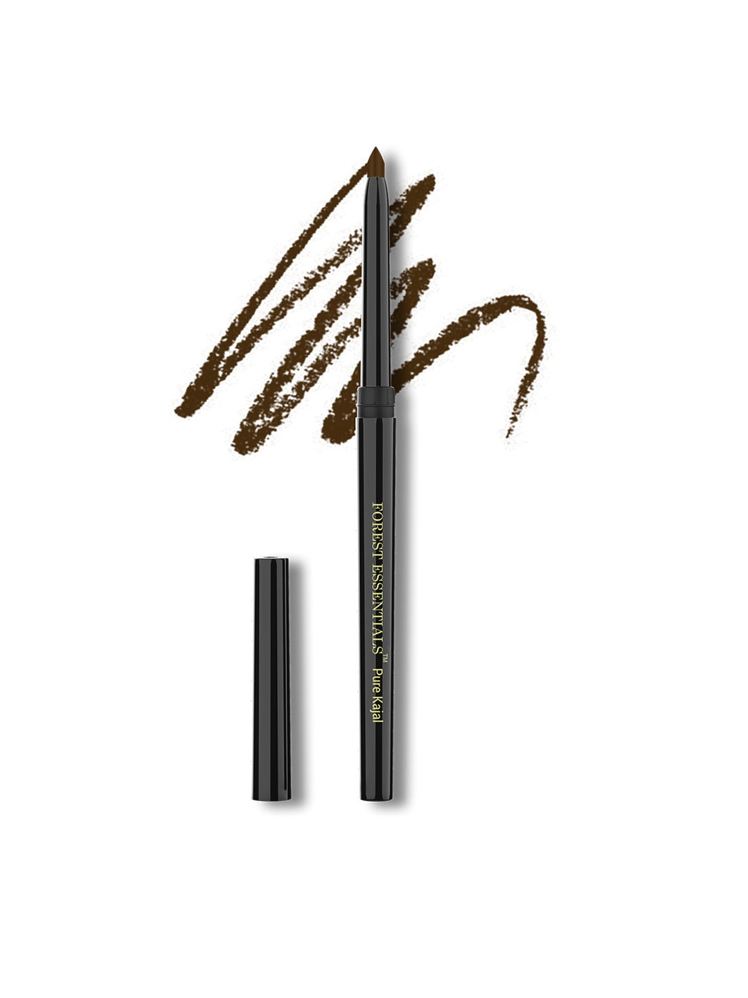 

Forest Essentials Gulaab Khaas Natural Kajal with Intense Colour 0.3g - Earth Brown, Coffee brown