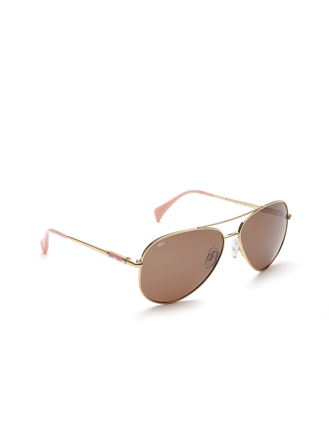 

HRX by Hrithik Roshan Unisex Polarised Lens Aviator Sunglasses MFB-PN-CY-50563-C7, Brown