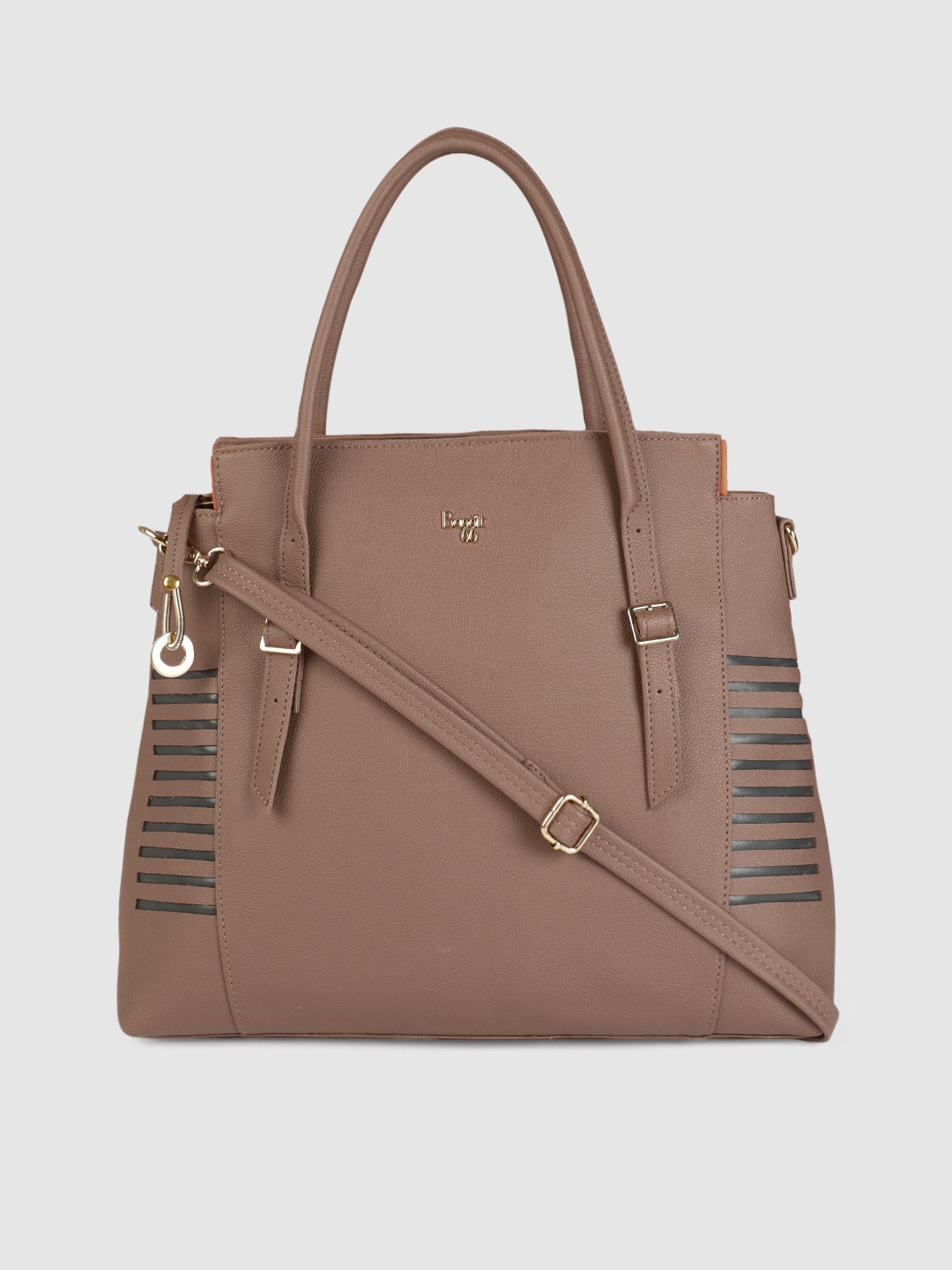 

Baggit Mauve Solid Handheld Bag