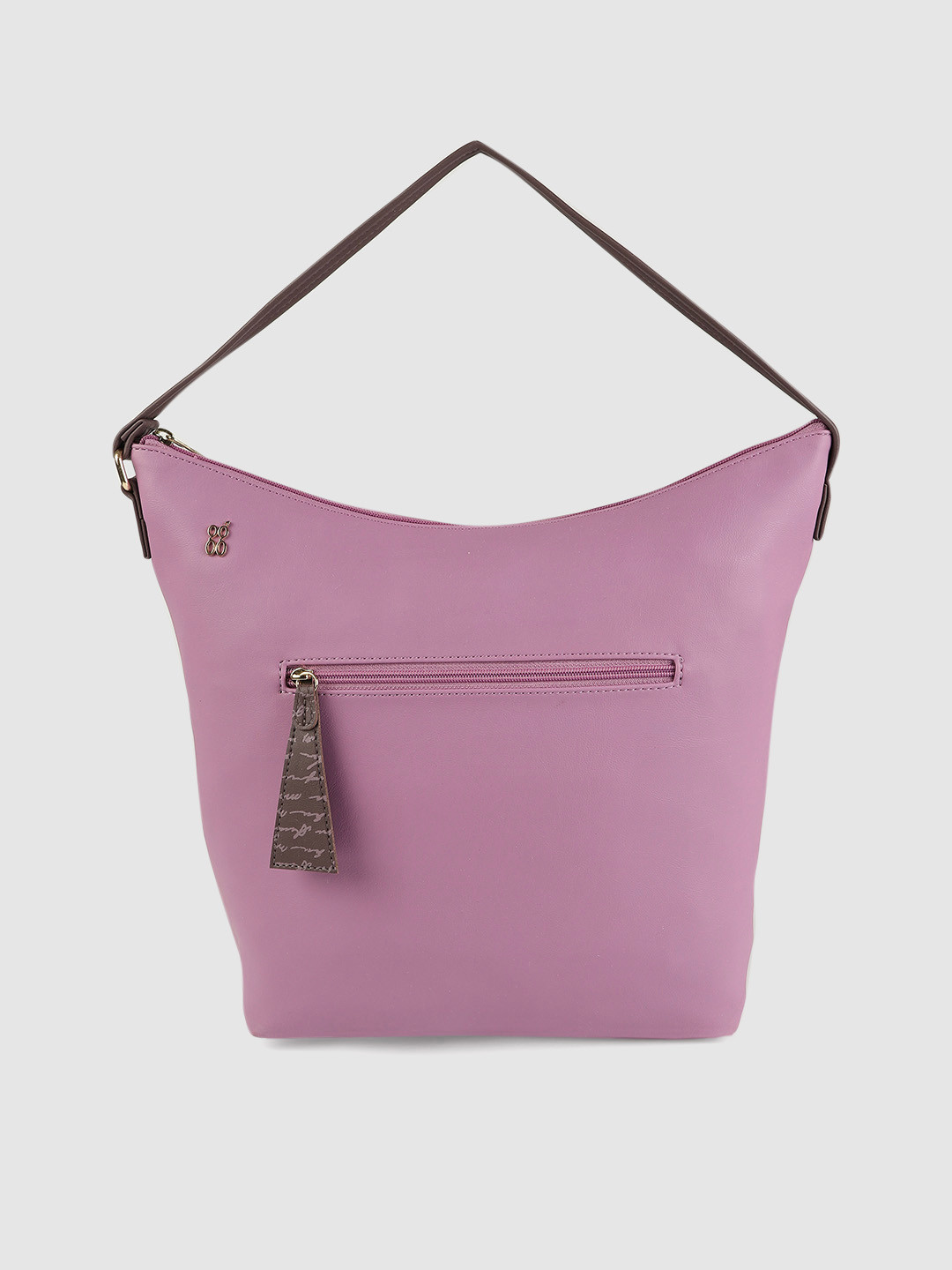 

Baggit Women Lavender Solid Hobo Bag