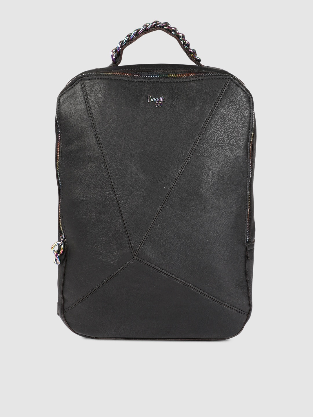 

Baggit Women Black Solid Backpack