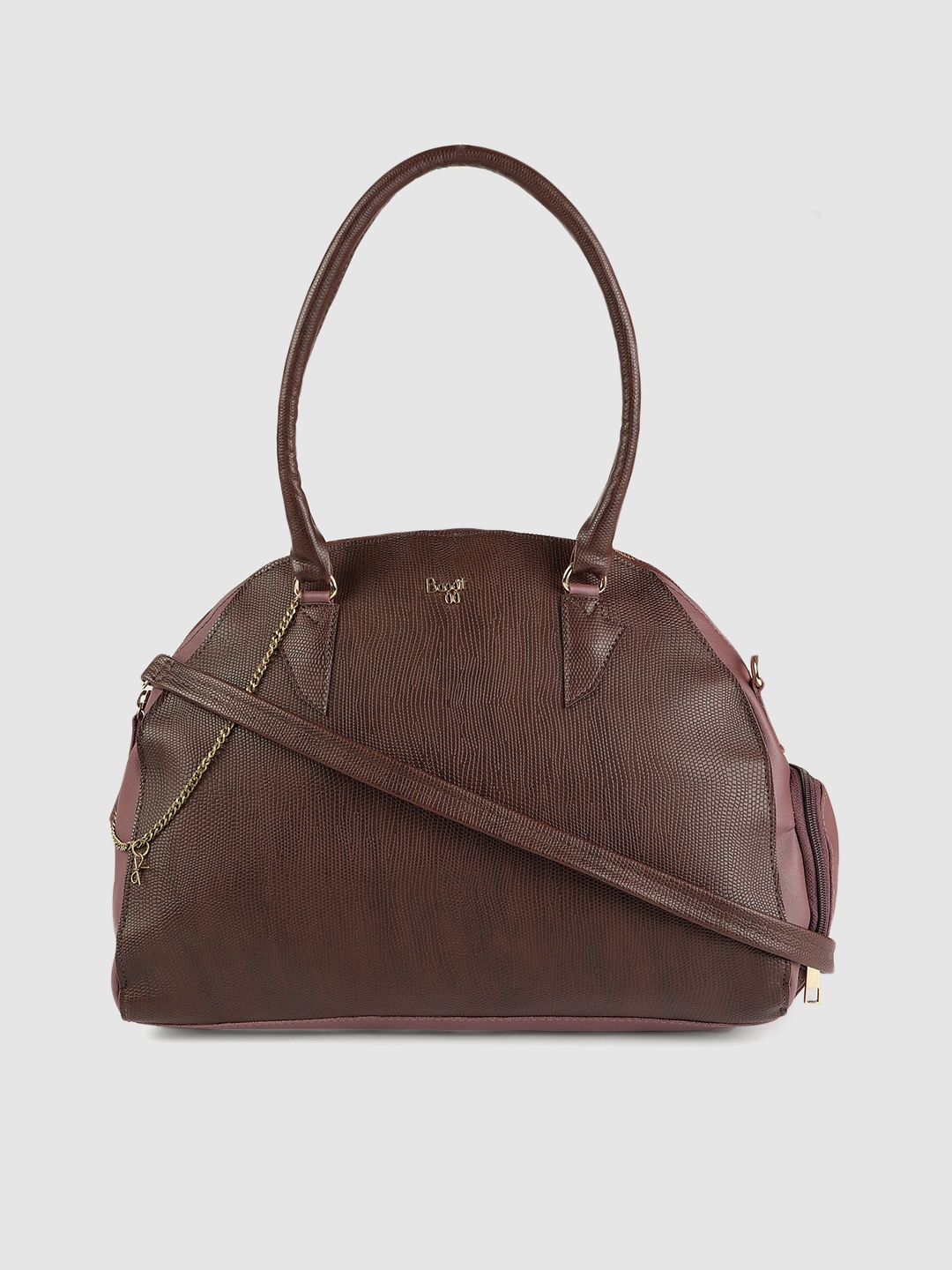 

Baggit Brown Solid Handheld Bag