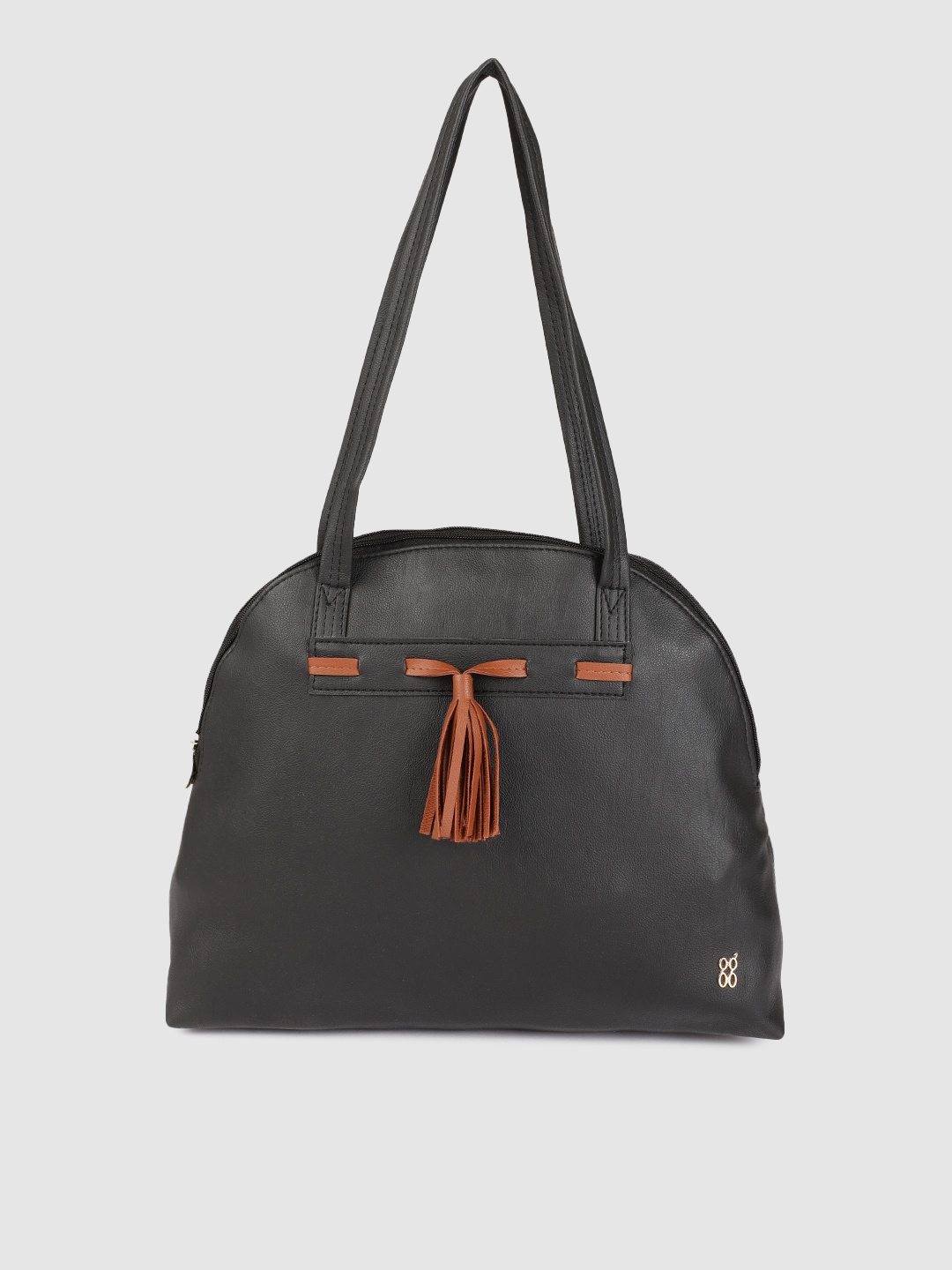 

Baggit Black Solid Shoulder Bag