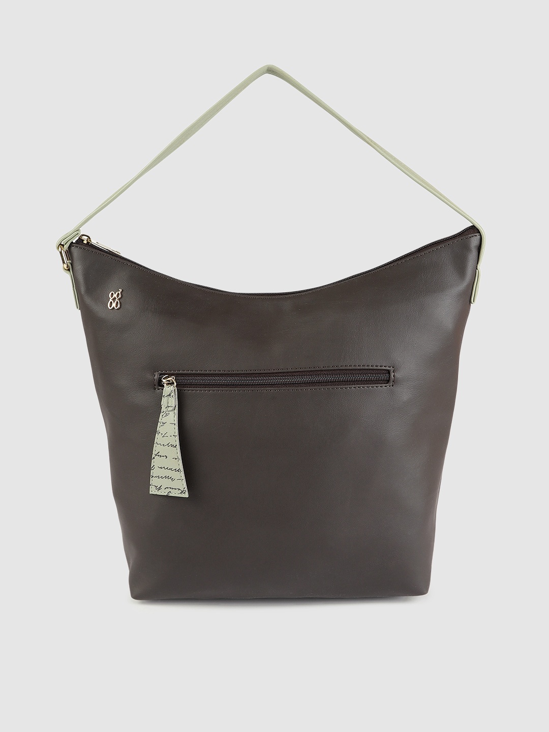 

Baggit Women Brown Solid Hobo Bag