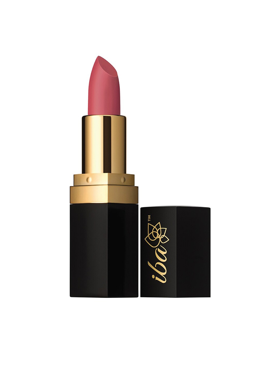 

Iba Pure Lips Long Stay Matte Bullet Sustainable Lipstick M14 Pink Pop 4 g