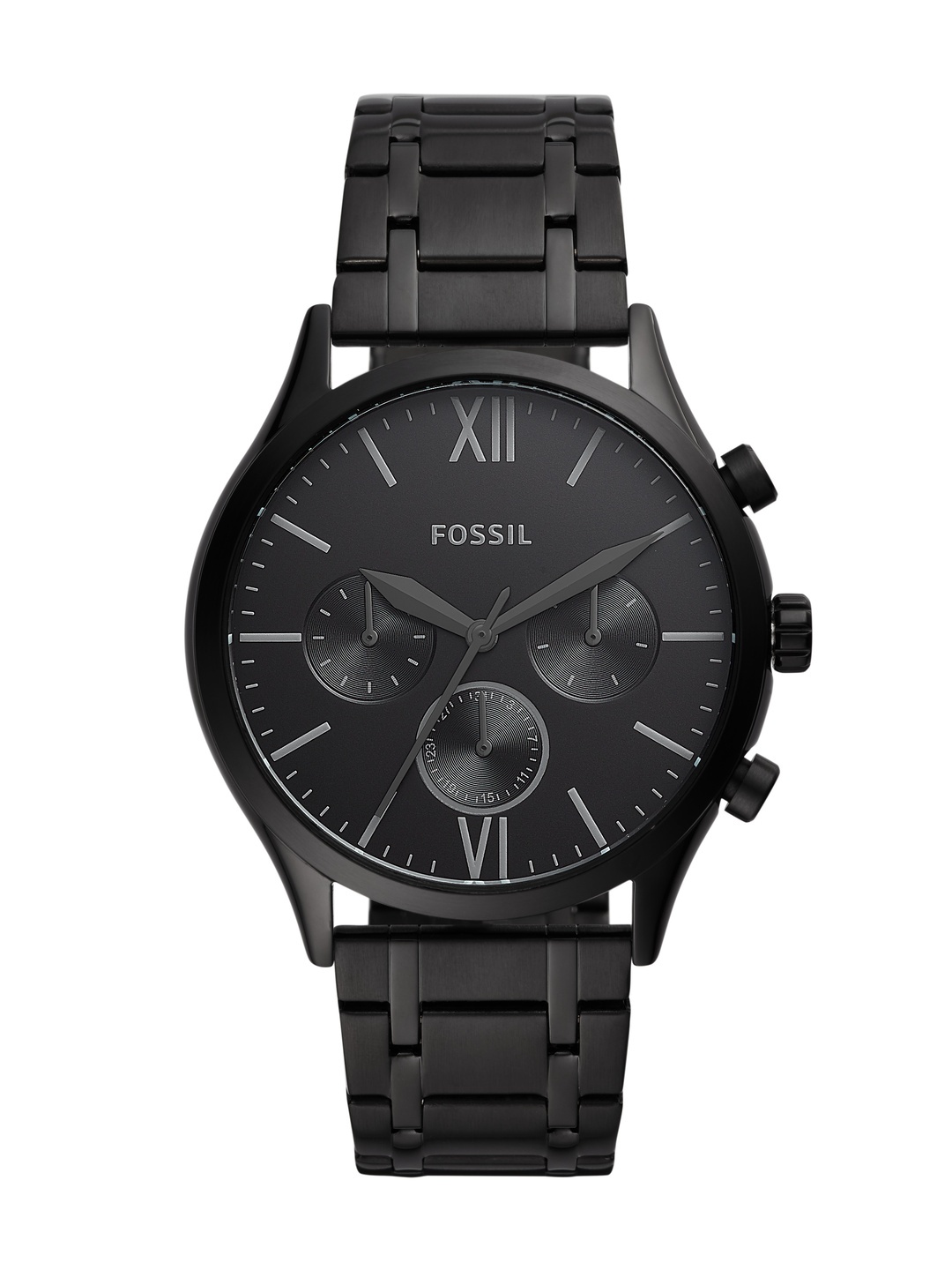 

Fossil Men Black Analogue Watch BQ2365