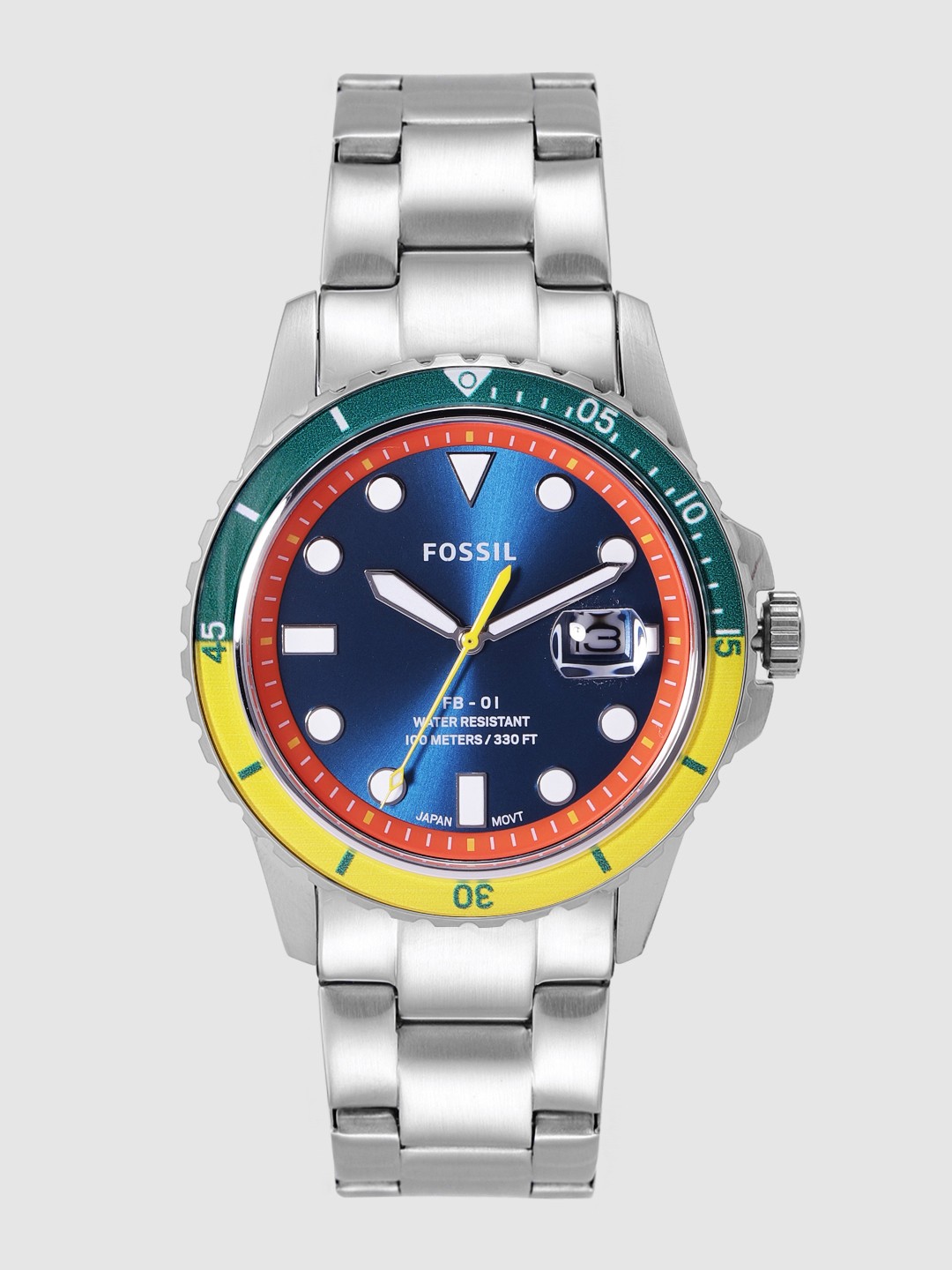 

Fossil Men Blue Analogue Watch FS5765