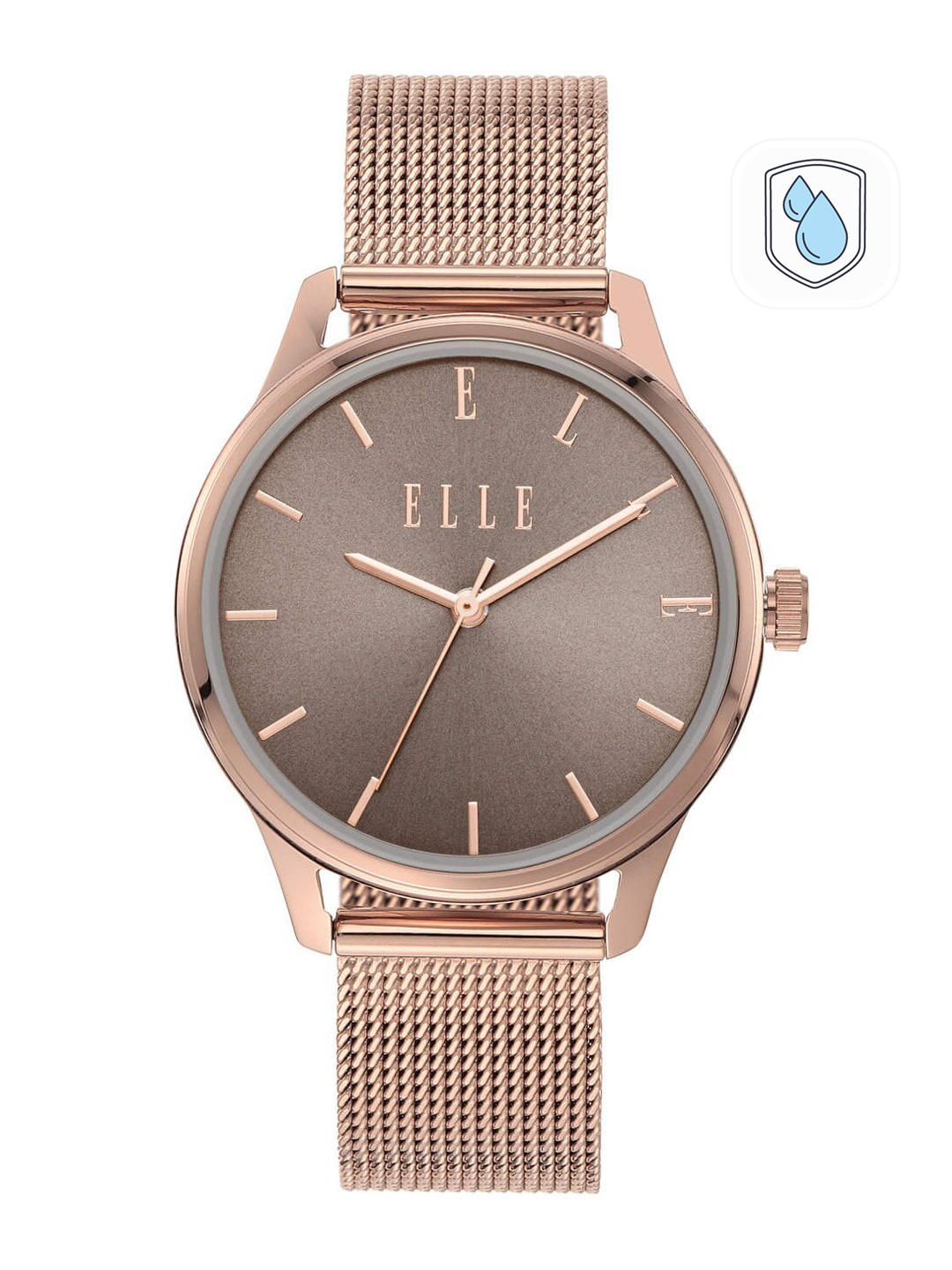 

ELLE Women Rose Gold & Grey Analogue Watch ELL21029