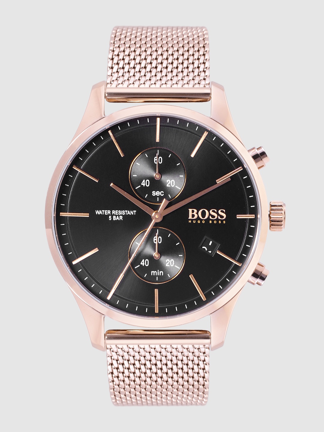 

Hugo Boss Men Black Associate Chronograph Analogue Watch 1513806