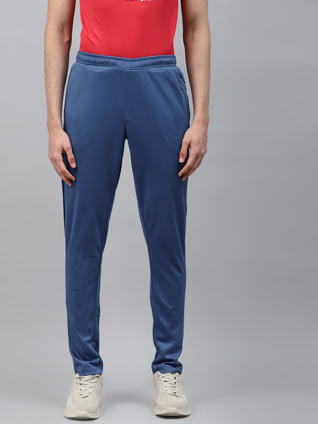 

Alcis Men Solid Blue Track Pants