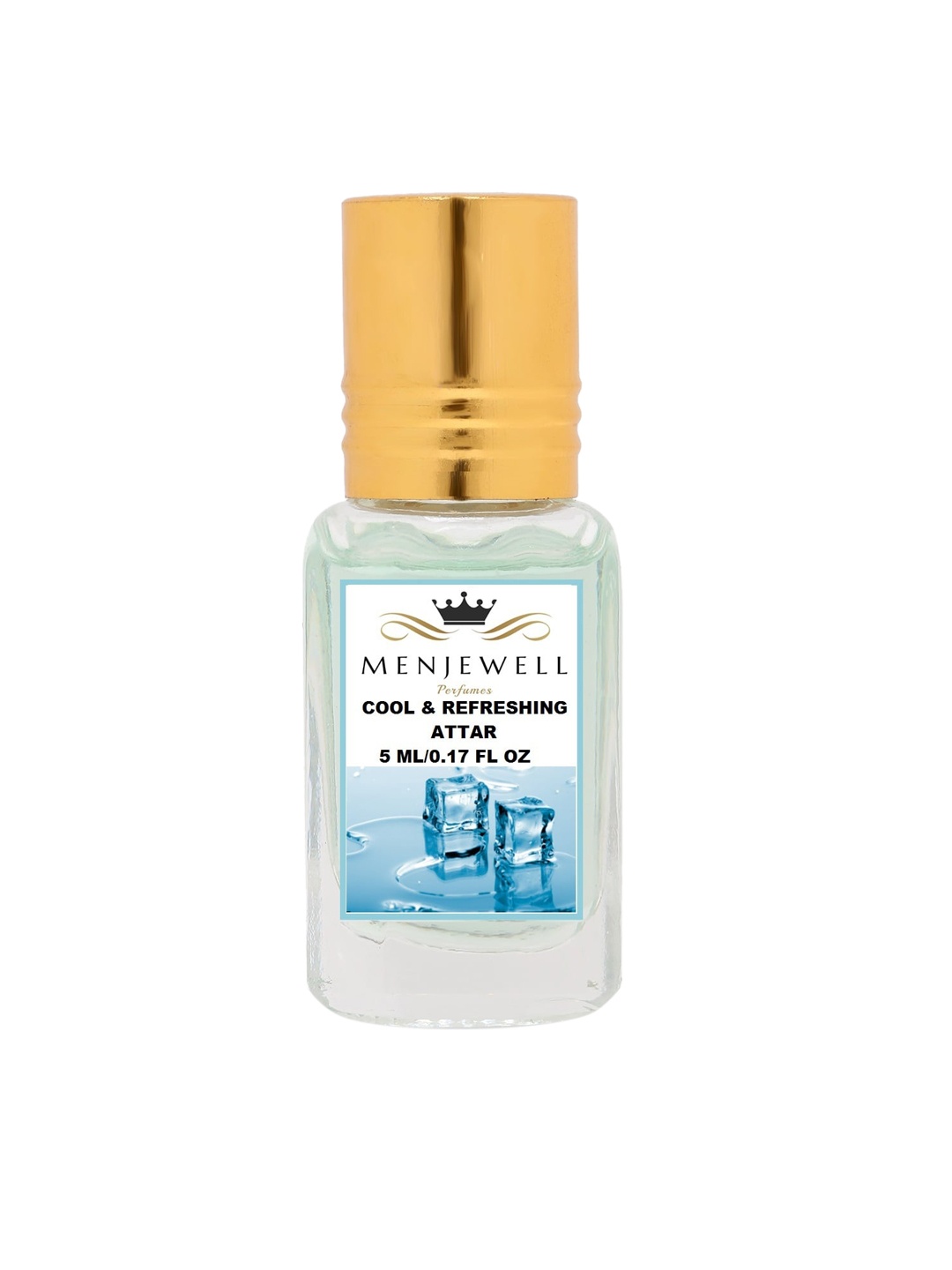 

Menjewell Unisex Cool & Refreshing Fresh Attar 5 ml, Green