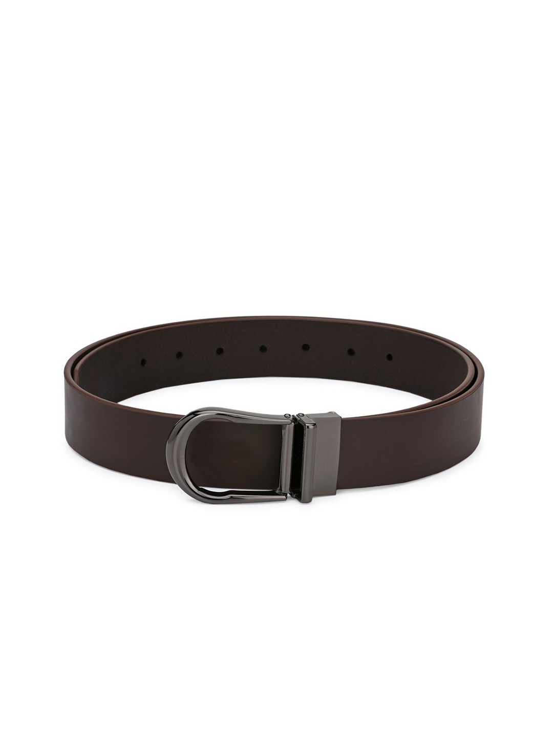 

Pacific Gold Men Brown Solid Belt